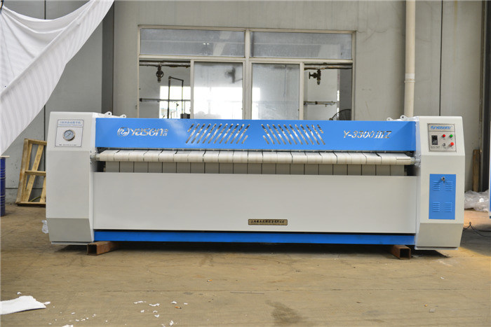 800mm Roll Diameter Single Roller Iron Steam for Prison Laundry Shop Flatwork Ironing