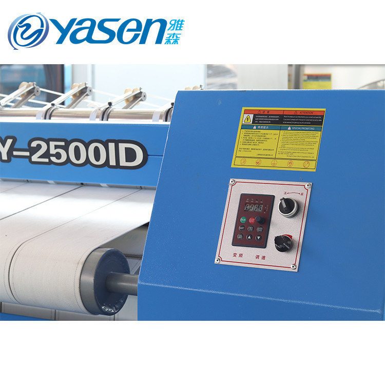 Laundry Automatic Flatwork Ironer Machine Steam Or Electric Heating Type