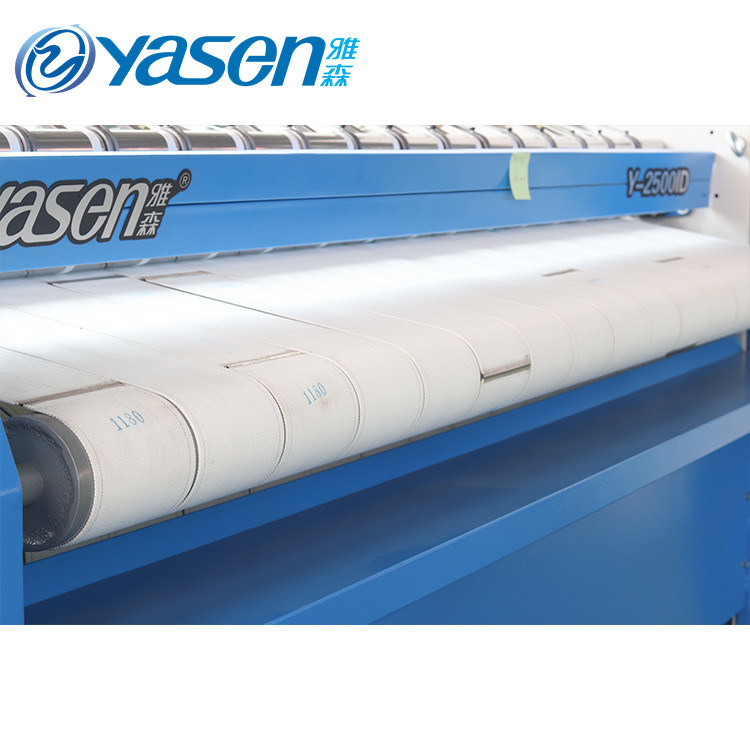 Laundry Automatic Flatwork Ironer Machine Steam Or Electric Heating Type