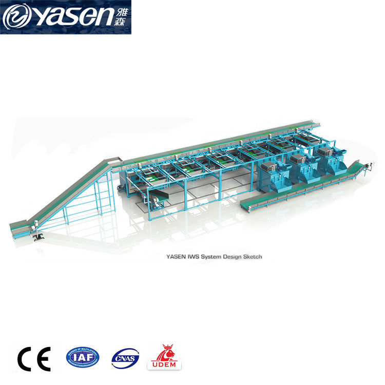Laundry System of Washer Extractor Machine Set of Equipment for Hot Water Cleaning