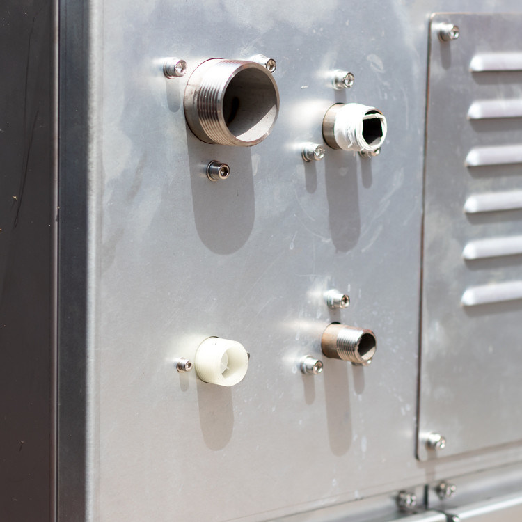 Powerful 380/3/50 V/p/Hz Fully Automatic Coin Operated Stack Washer Dryer Sets 340kg