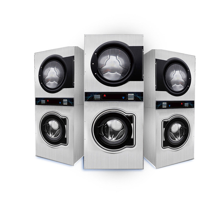Fully Automatic Commercial Washing Machine And Dryers 820*920*2020mm For Laundry Room