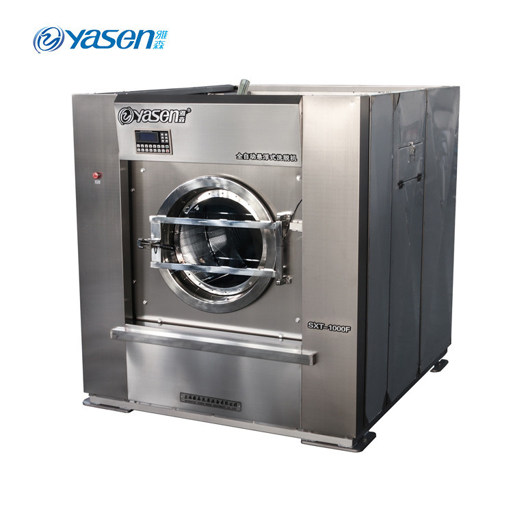380V Voltage Commercial Laundry Washer-Extractor for Clean-In-Place CIP Cleaning