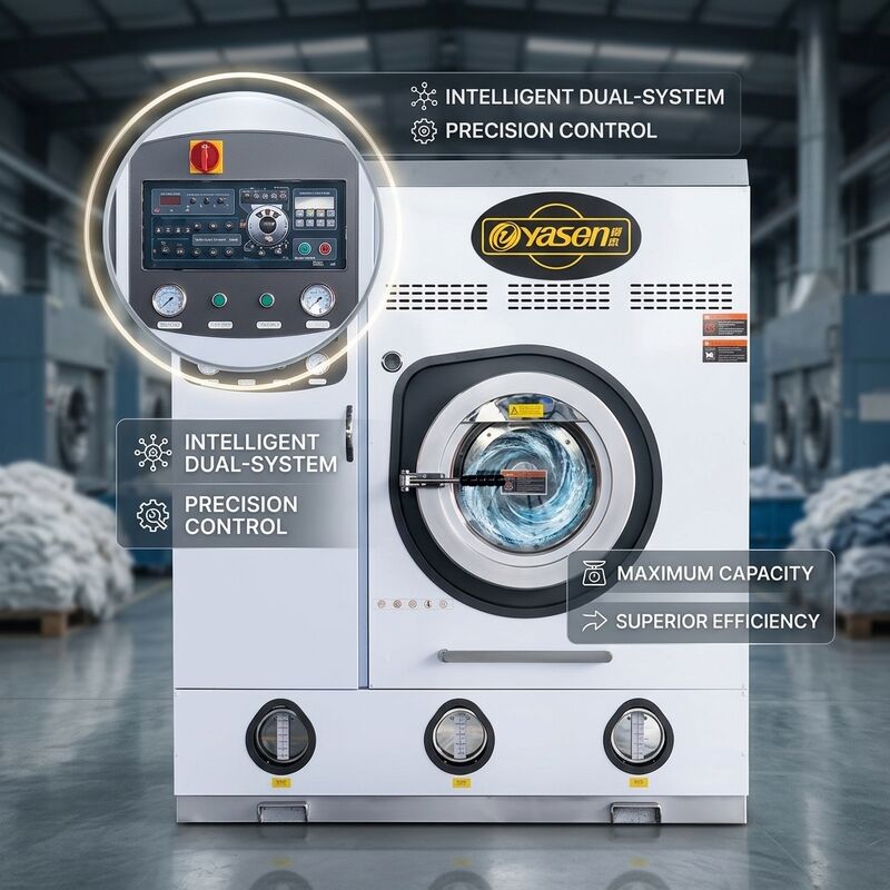 Power Saving Commercial Suit Dry Cleaning Machines 8-12kg Fully Automatic Perc Dry Cleaning Machine