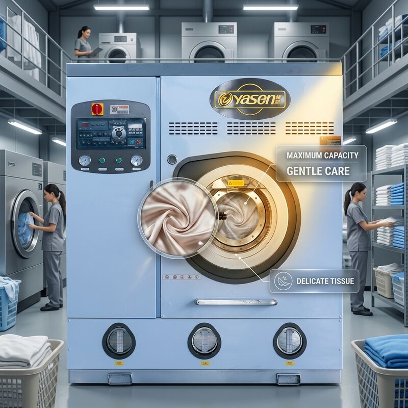 Electric or Steam Heating Commercial Laundry Dry Cleaning Machine for Hotel and Hospital