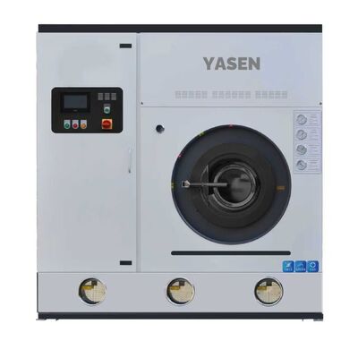 Steam Heating Hospital Hydrocarbon Dry Cleaning Equipment Stainless steel 3 tanks